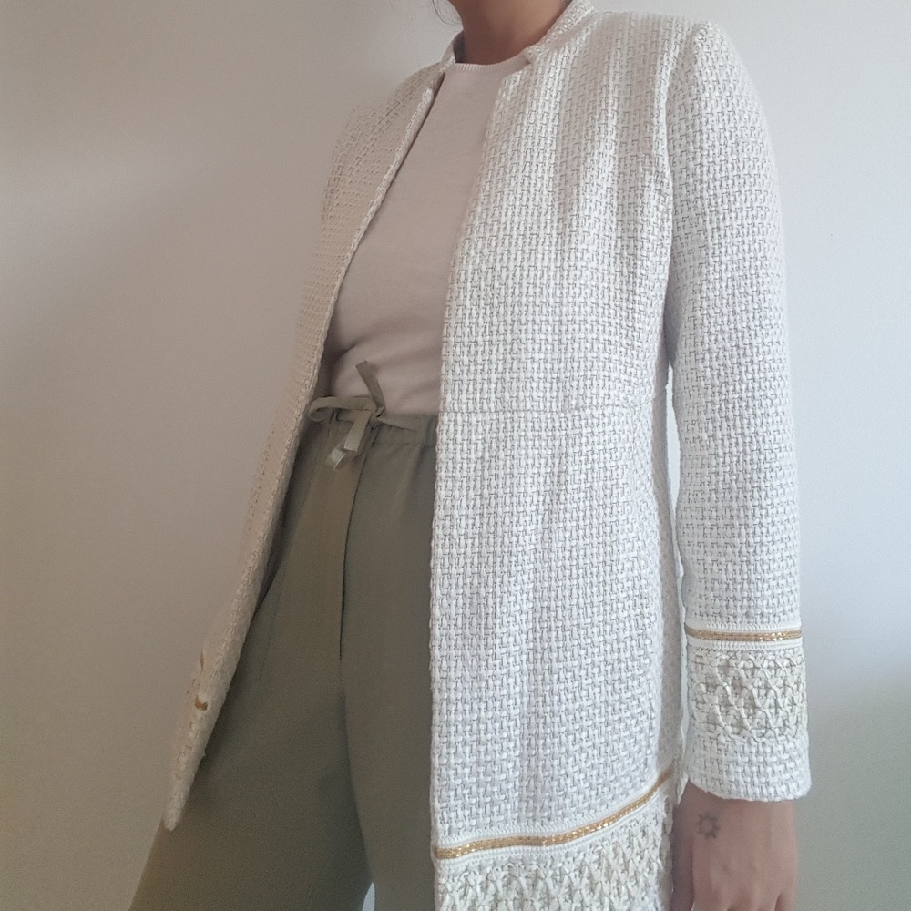 Chico's Gold Detail Jacket